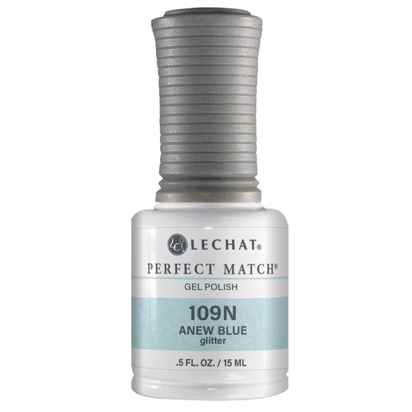 PMS109N Anew Blue - Gel Polish & Nail Lacquer 1/2oz.