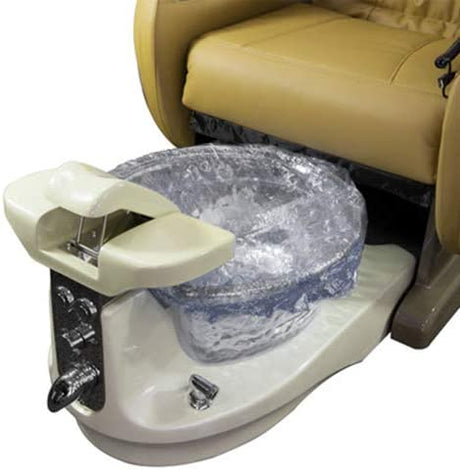 *Disposable Spa Bag Liner for Pedicure (Clear) - 10pc