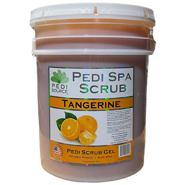 Pedi Spa Salt Tangerine Gel - 5 Gallon