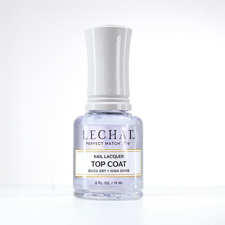 Quick Dry & High Shine Lacquer Top Coat - 0.5 Fl Oz