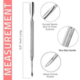 Cuticle Pusher w/ Long Cleaner #2