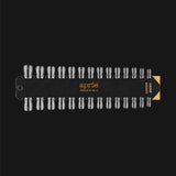 Gel-X Tip Swatch: Natural/Sculpted Coffin Short