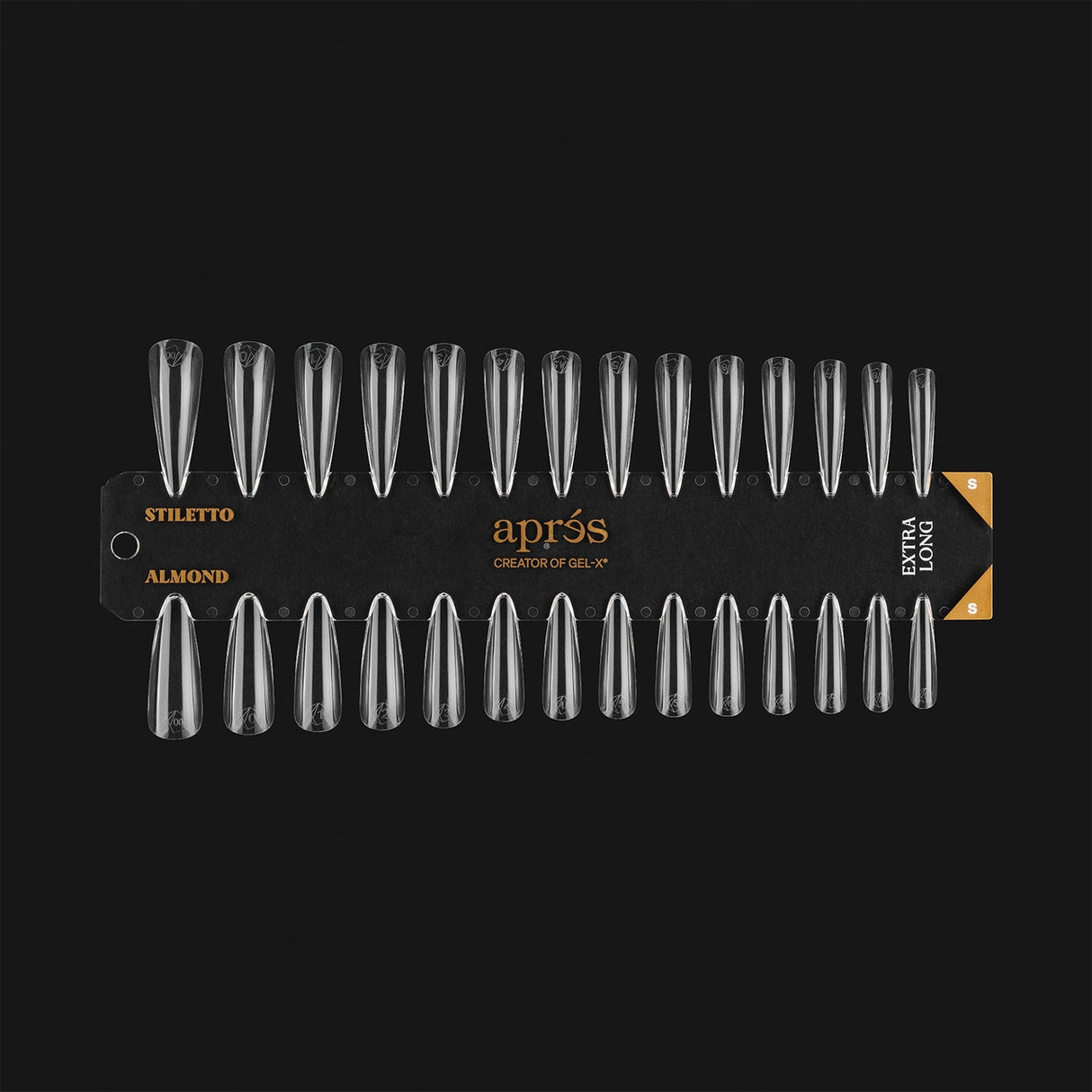 Gel-X Tip Swatch: Sculpted Almond/Stiletto Extra Long