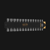 Gel-X Tip Swatch: Natural Almond/Round  Extra Short