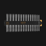 Gel-X Tip Swatch Sculpted Coffin/Square XX Long