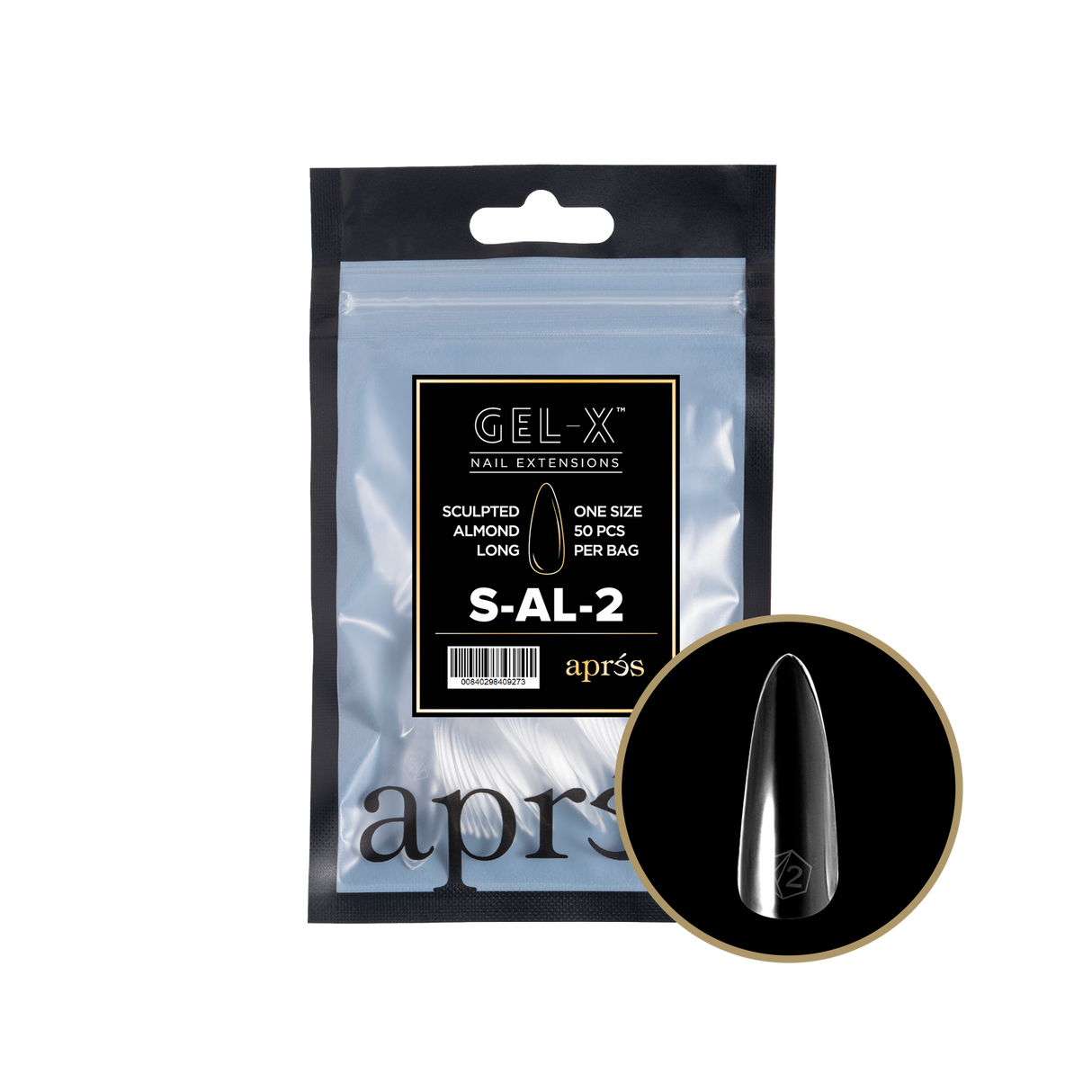 Gel-X Sculpted Almond Long 2.0 Refill Bag