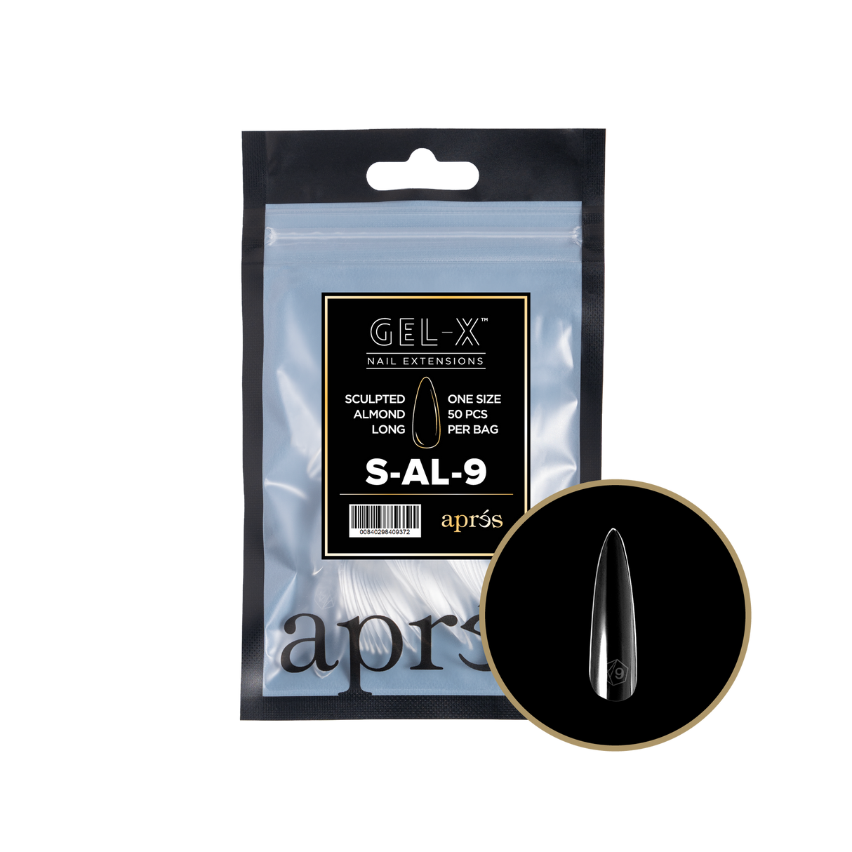 Gel-X Sculpted Almond Long 2.0 Refill Bag