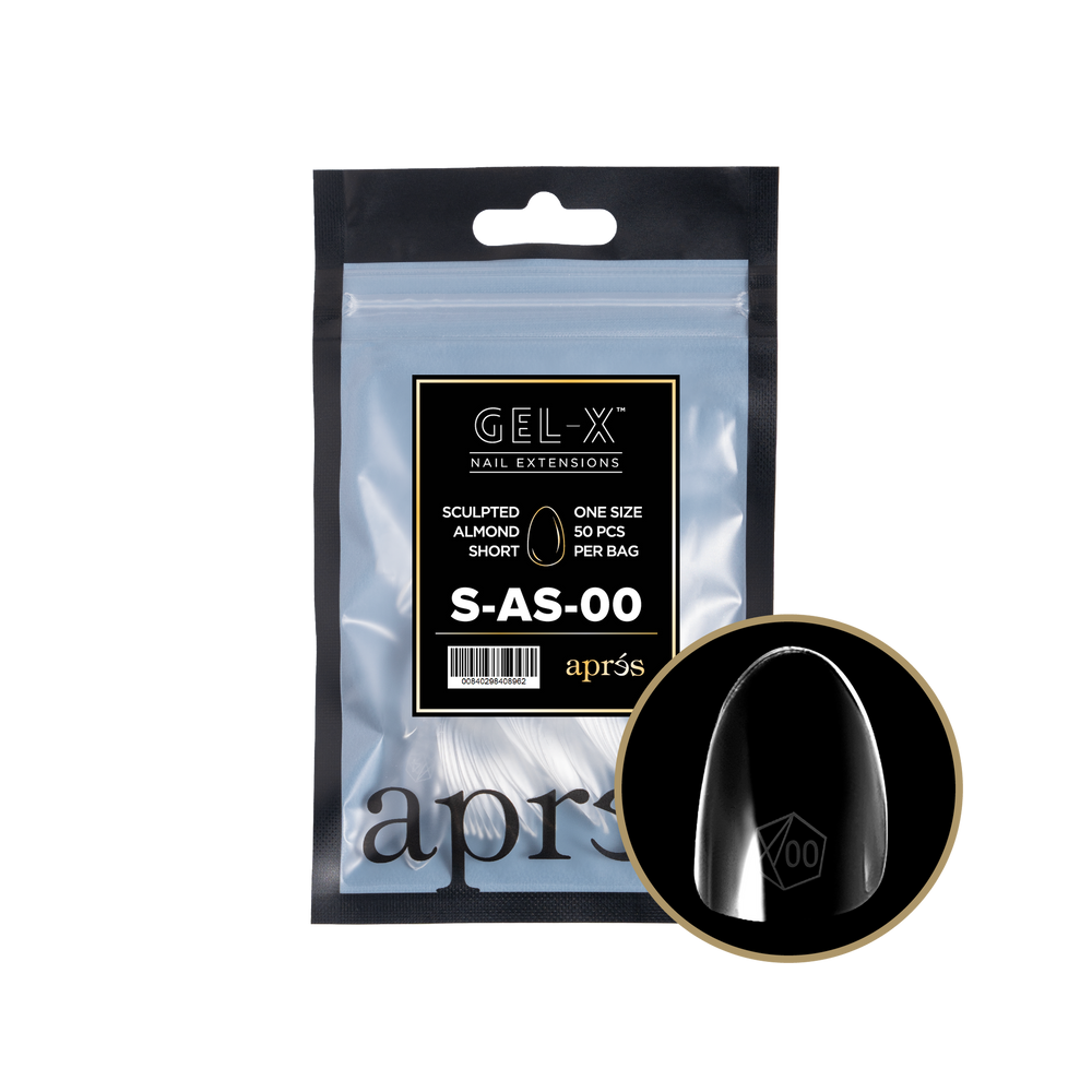 Gel-X Sculpted Almond Short 2.0 Refill Bag