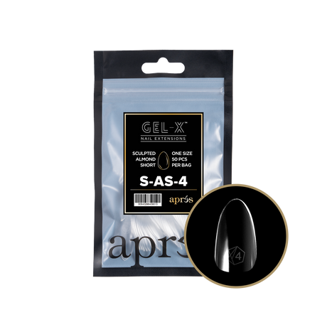 Gel-X Sculpted Almond Short 2.0 Refill Bag