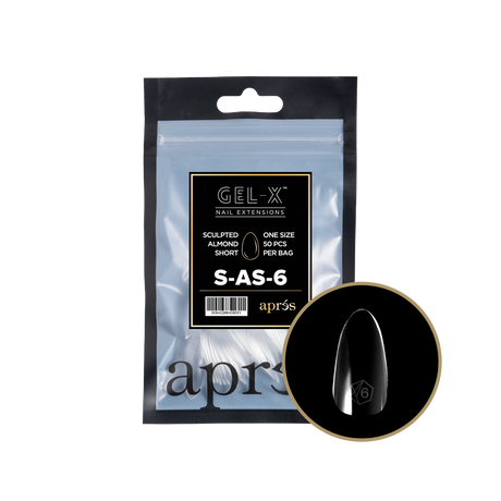 Gel-X Sculpted Almond Short 2.0 Refill Bag