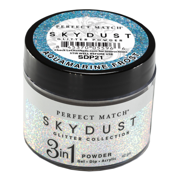 SDP21 Aquamarine Frost - Sky Dust Glitter 3in1 Powder