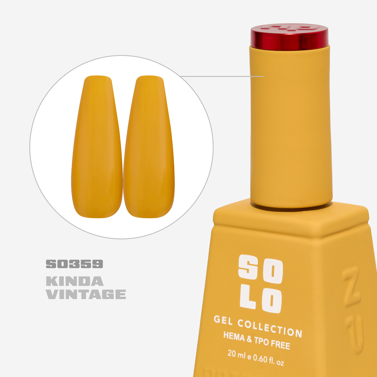 Notpolish Solo Gel SO359 Kinda Vintage 20ml gel polish swatch