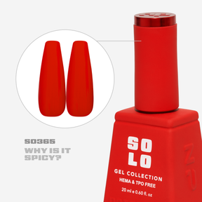 Notpolish Solo Gel SO365 Why Is It Spicy? 20ml gel polish swatch