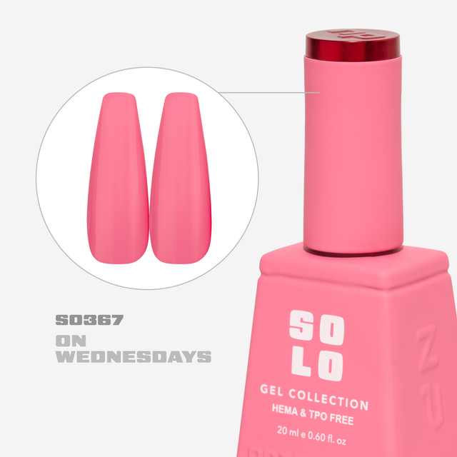 Notpolish Solo Gel SO367 On Wednesdays 20ml gel polish swatch