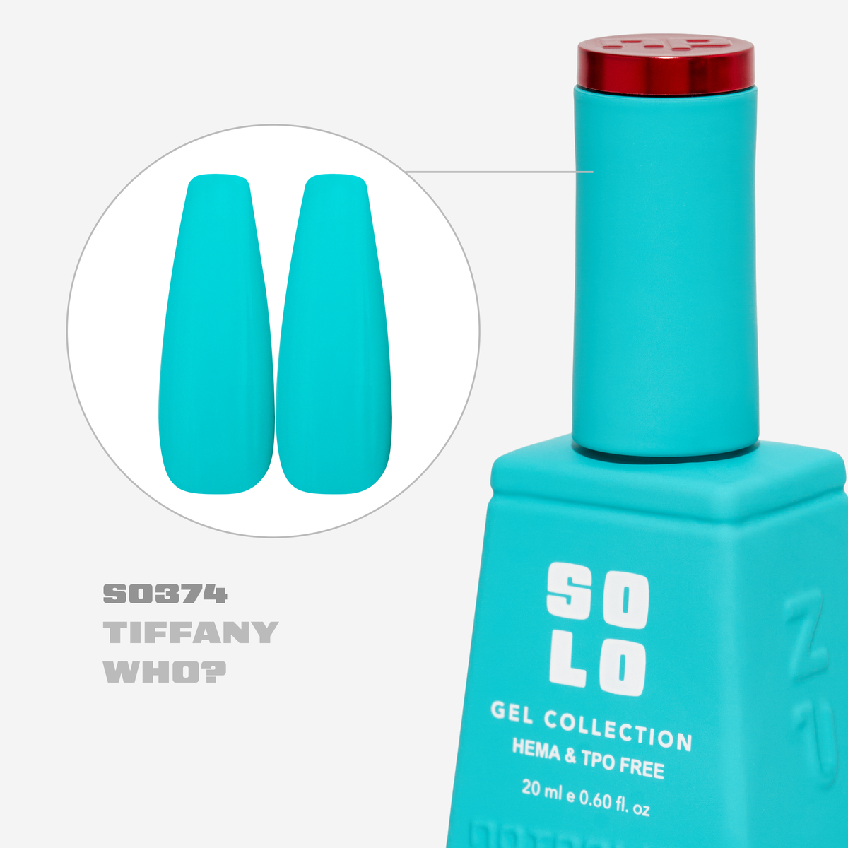 Notpolish Solo Gel SO374 Tiffany Who? 20ml gel polish swatch