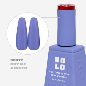 Notpolish Solo Gel SO377 Cry Me A River 20ml gel polish swatch