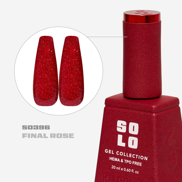 Notpolish Solo Gel SO396 Final Rose 20ml gel polish swatch
