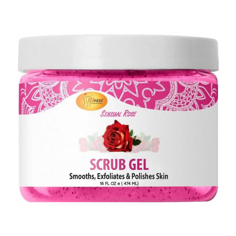 Pedi Scrub Gel 16oz - Sensual Rose