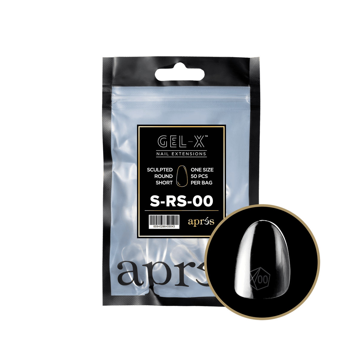 Gel-X Sculpted Round Short 2.0 Refill Bag