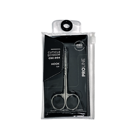 Professional Cuticle Scissor - Pro Line with Hook-tip Curve