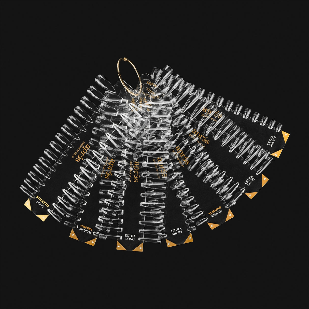 Gel-X Tip Swatch: Natural/Sculpted Square Medium