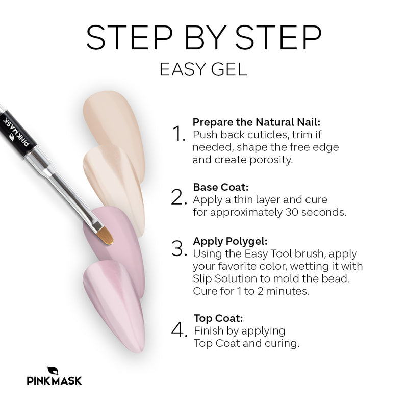 Easy Gel - Deep Nude - 2 oz