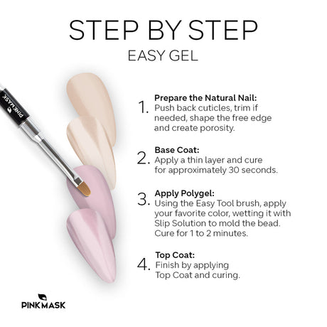 Easy Gel - Deep Nude - 2 oz