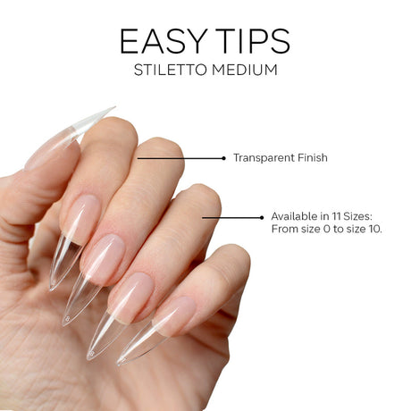 Easy Tips - Almond Small (Short)