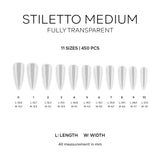 Easy Tips - Stiletto Medium