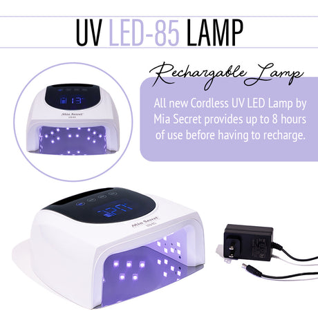 Cordless Rechargeable UV LED-85 LAMP