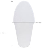 Disposable Pedicure Slipper White - 25 Pairs Pack