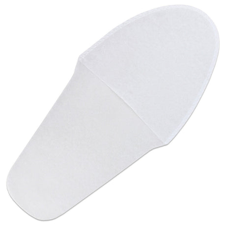 Disposable Stitched Pedicure Slipper White - 25 Pairs Pack