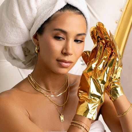 Collagen Gloves Imperial Gold - 1pc