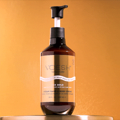 Vegan Hand & Body Crème 24K Gold - 28oz