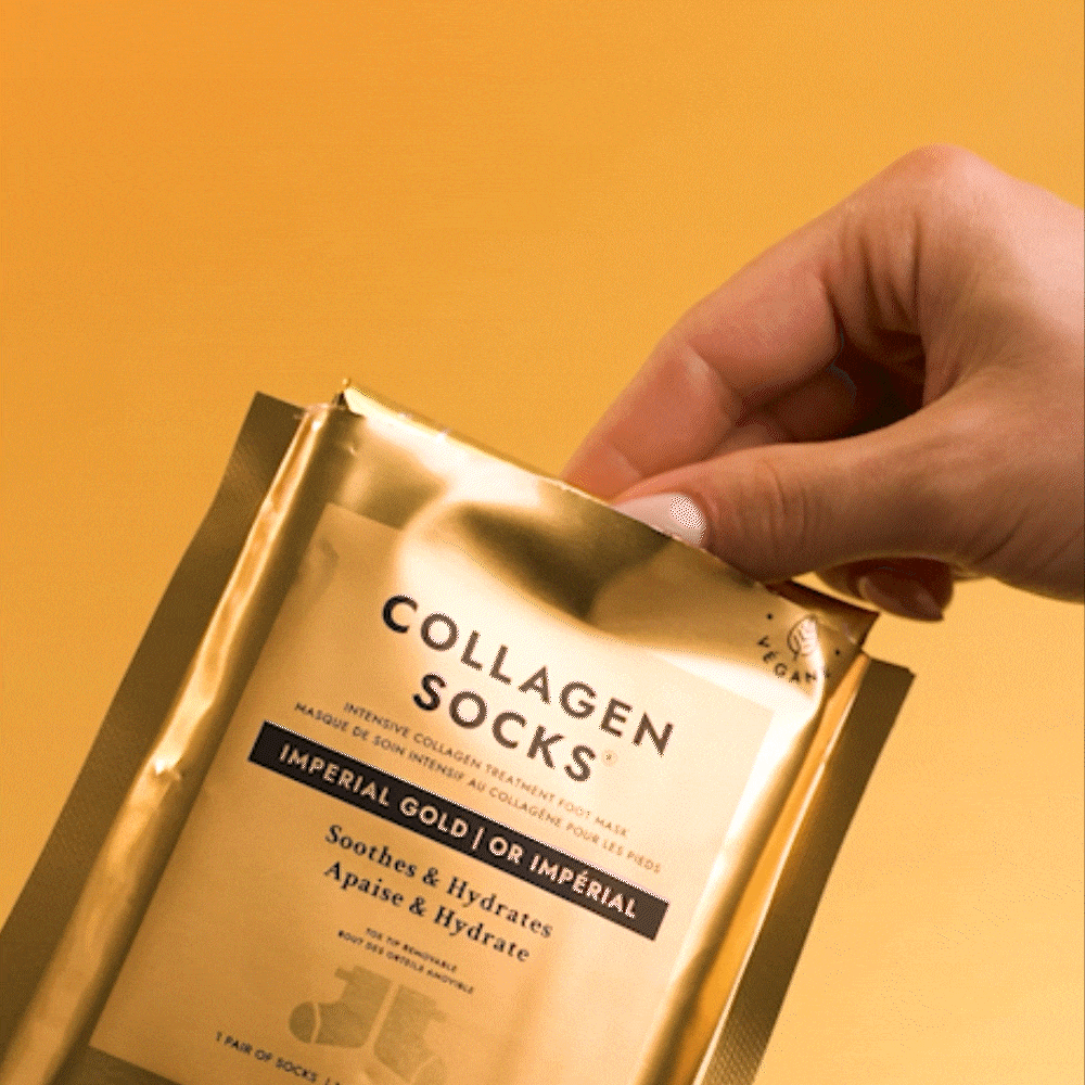 Collagen Socks Imperial Gold - 1pc
