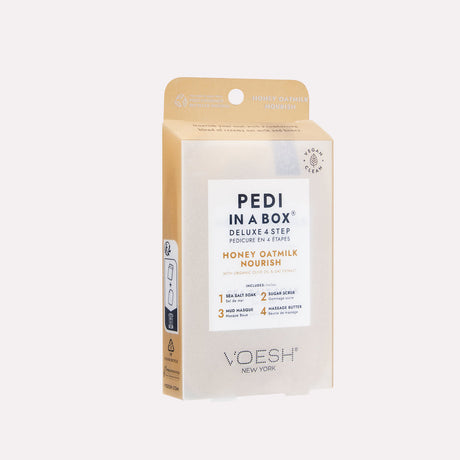 Pedi in a Box Deluxe 4 Step Honey Oatmilk Nourish