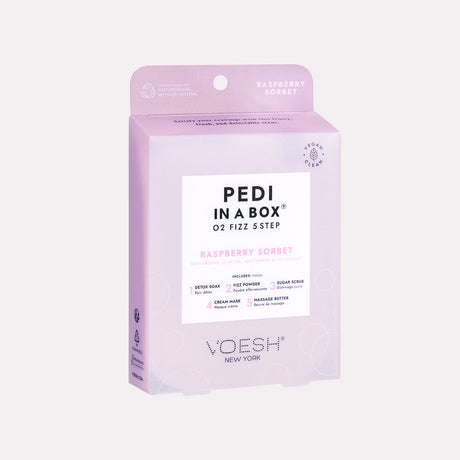 Pedi in a Box O2 Fizz 5 Step Raspberry Sorbet