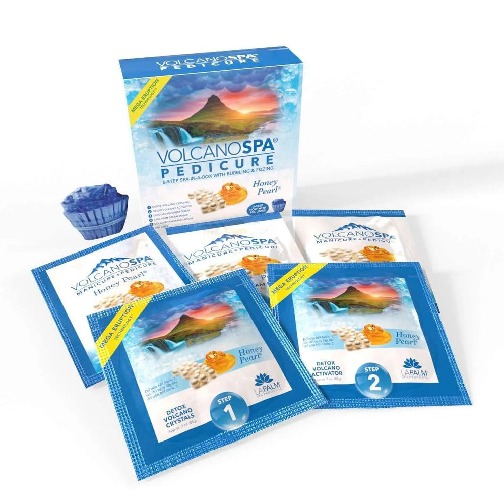 Detox Volcano Spa 5-in-1 Spa Box - Honey Pearl