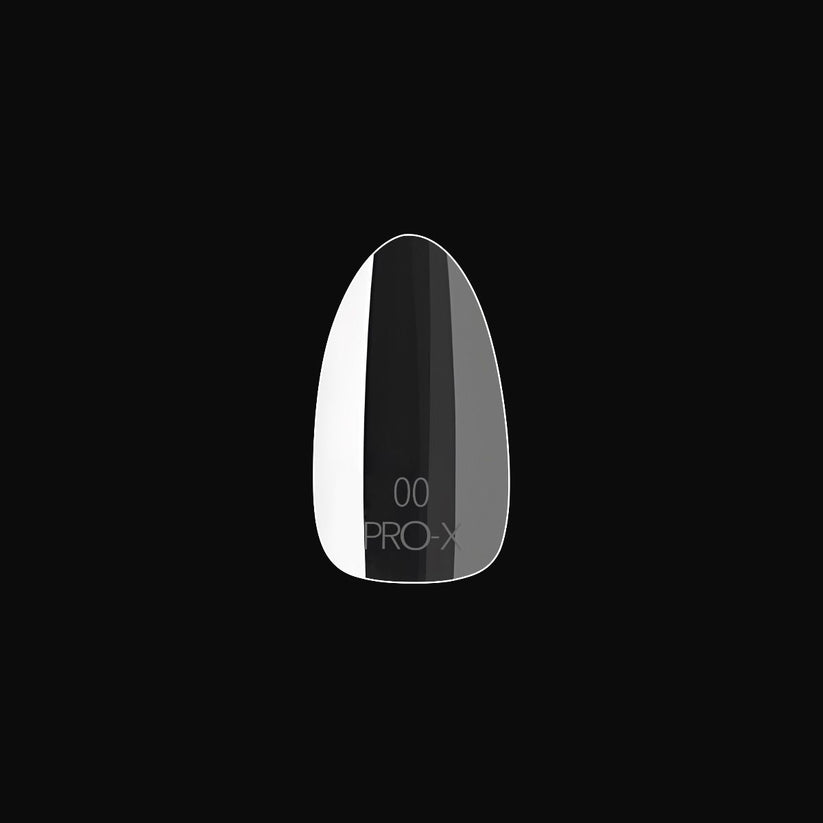 PRO-X Soft Gel Nail Tips 20 - Natural Almond Medium (14 Sizes | 600pc)