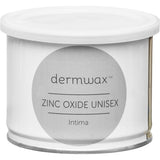Zinc Oxide Unisex Intima Metallic White Soft Wax, 14oz