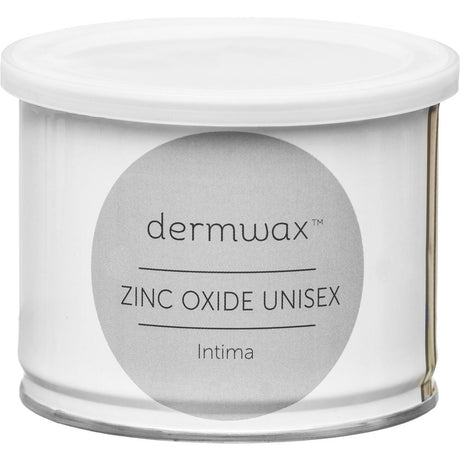 Zinc Oxide Unisex Intima Metallic White Soft Wax, 14oz