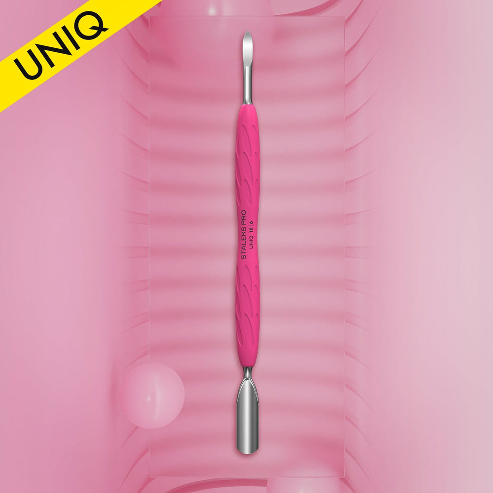 Gummy Rounded wide pusher and nail cleaner UNIQ 10 TYPE 6