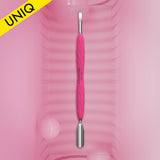 Gummy Rounded wide pusher and nail cleaner UNIQ 10 TYPE 6