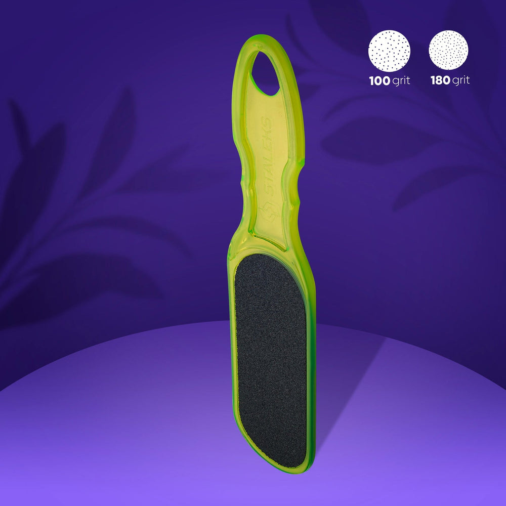Double-sided plastic foot file, 100/180 grit CLASSIC 10 TYPE 1