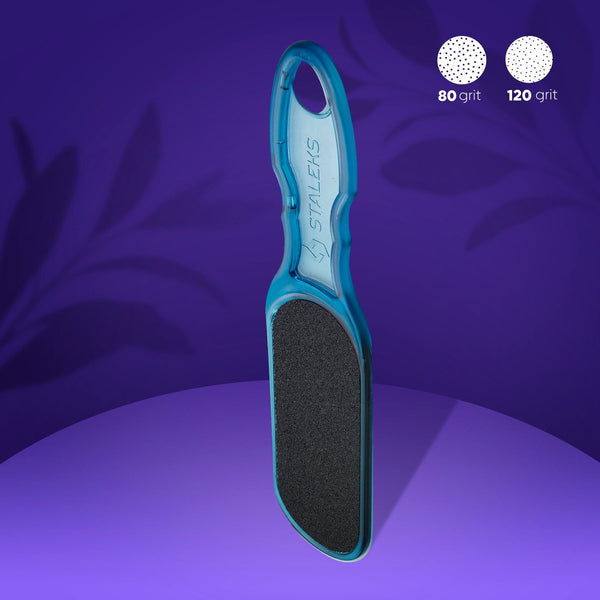 Double-sided plastic foot file, 80/120 grit CLASSIC 10 TYPE 2