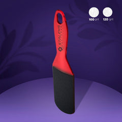 Double-sided plastic foot file, 80/120 grit EXPERT 10 TYPE 2