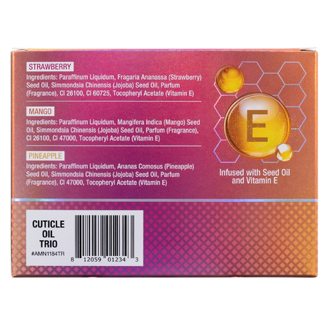 *Cuticle Oil Trio 0.5 - Mango | Strawberry | Pineapple