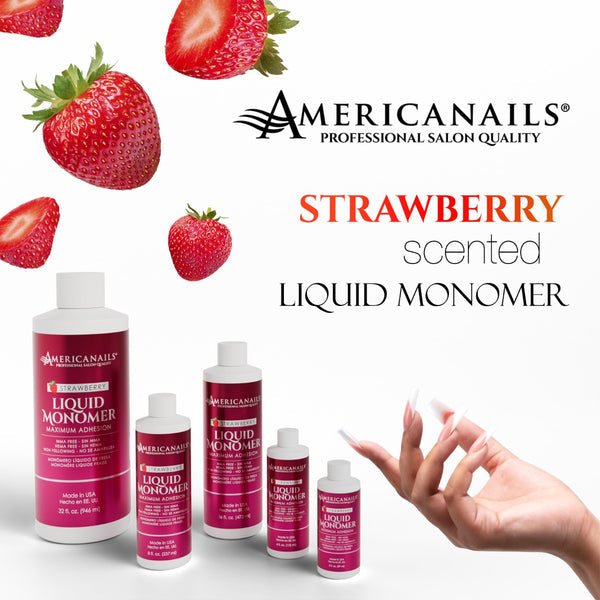 Strawberry Liquid Monomer 8oz - MMA Free