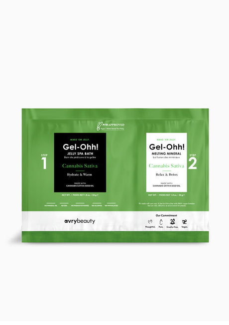 *Gel-Ohh! Jelly Spa Bath - Cannabis Sativa (CASE 30PC)