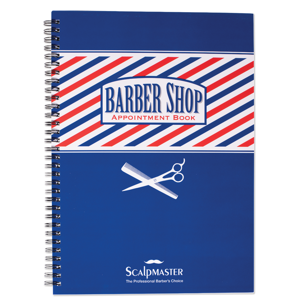 3 Column Barber Appointment Book